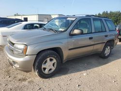 Chevrolet salvage cars for sale: 2002 Chevrolet Trailblazer