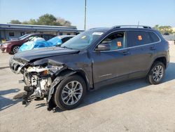 Jeep salvage cars for sale: 2021 Jeep Cherokee Latitude Plus