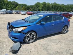 KIA Forte salvage cars for sale: 2014 KIA Forte EX