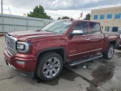 GMC salvage cars for sale: 2016 GMC Sierra C1500 Denali