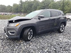 Jeep Compass salvage cars for sale: 2021 Jeep Compass Limited