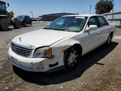 Cadillac Deville salvage cars for sale: 2002 Cadillac Deville