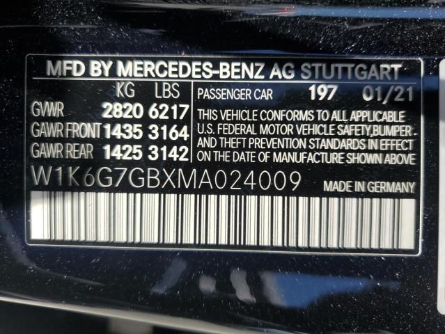 2021 Mercedes-Benz S 580 4matic