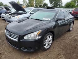 Nissan Maxima salvage cars for sale: 2012 Nissan Maxima S