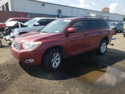 Toyota salvage cars for sale: 2009 Toyota Highlander