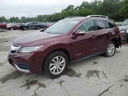 Acura salvage cars for sale: 2017 Acura RDX Technology