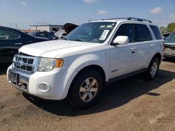 Vehiculos salvage en venta de Copart Elgin, IL: 2008 Ford Escape Limited