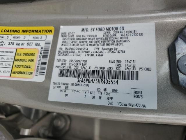 2017 Ford Fusion SE