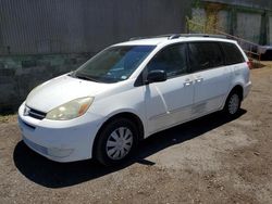 Toyota salvage cars for sale: 2004 Toyota Sienna CE