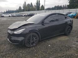 Tesla salvage cars for sale: 2020 Tesla Model Y