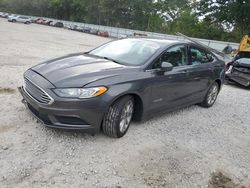 Ford Vehiculos salvage en venta: 2017 Ford Fusion SE Hybrid