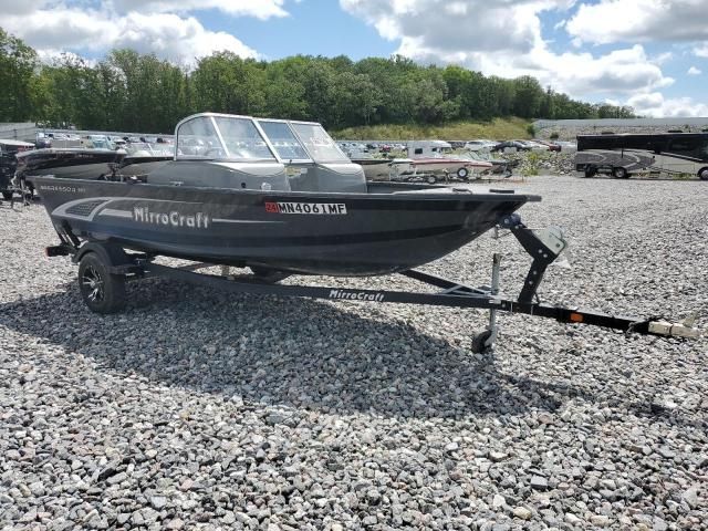 2018 Mirro Craft Boat With Trailer