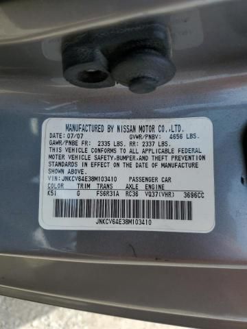 2008 Infiniti G37 Base