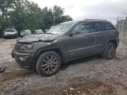 Jeep salvage cars for sale: 2017 Jeep Grand Cherokee Limited