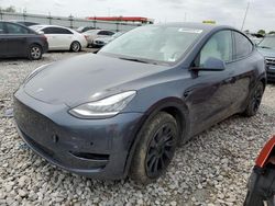 Tesla Model y salvage cars for sale: 2021 Tesla Model Y