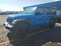 Jeep Wrangler salvage cars for sale: 2023 Jeep Wrangler Sport