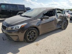 Salvage cars for sale from Copart San Antonio, TX: 2017 KIA Forte LX