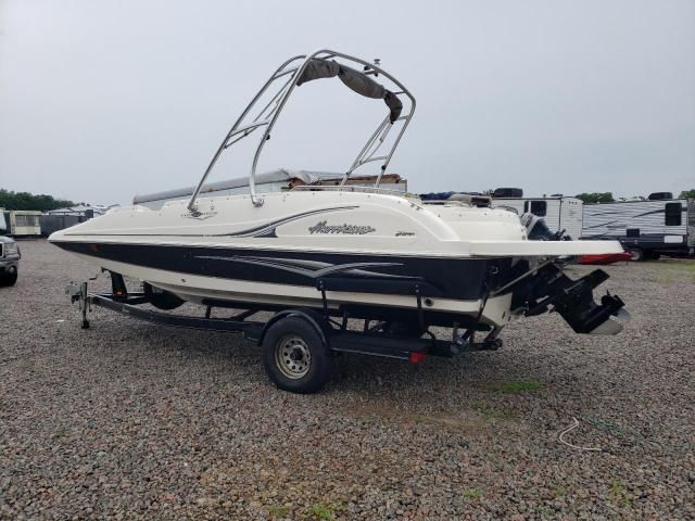 2006 Hurricane Boat With Trailer