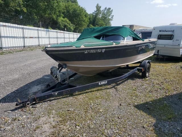 2000 Lund Boat With Trailer