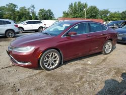 Chrysler 200 salvage cars for sale: 2016 Chrysler 200 C