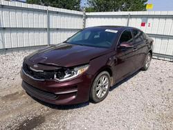 KIA salvage cars for sale: 2016 KIA Optima LX