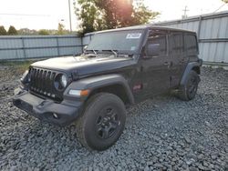 Jeep Wrangler salvage cars for sale: 2022 Jeep Wrangler Unlimited Sport