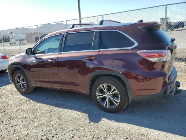 2016 Toyota Highlander XLE