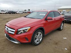 Mercedes-Benz salvage cars for sale: 2016 Mercedes-Benz GLA 250 4matic