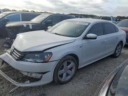 Salvage cars for sale from Copart Grand Prairie, TX: 2015 Volkswagen Passat S