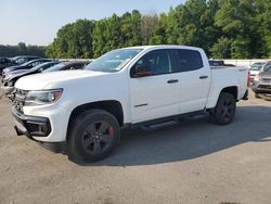 Chevrolet salvage cars for sale: 2021 Chevrolet Colorado LT