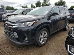 Vehiculos salvage en venta de Copart Elgin, IL: 2017 Toyota Highlander Limited