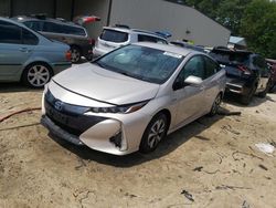 Toyota salvage cars for sale: 2017 Toyota Prius Prime