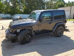 Jeep Wrangler Sport salvage cars for sale: 2021 Jeep Wrangler Sport