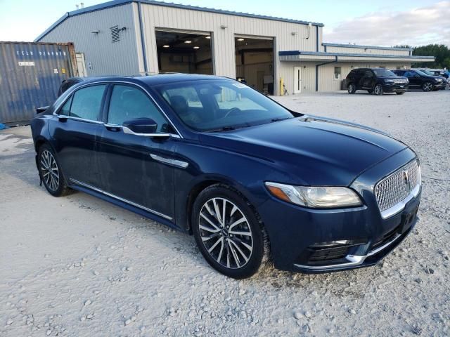 2017 Lincoln Continental Select