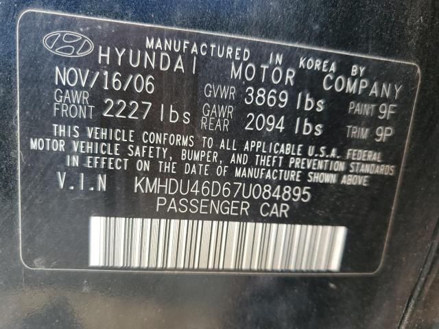 2007 Hyundai Elantra GLS