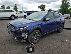 Subaru salvage cars for sale: 2024 Subaru Crosstrek Premium