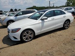 Mercedes-Benz c-Class salvage cars for sale: 2019 Mercedes-Benz C 300 4matic