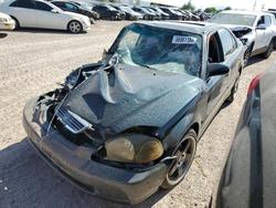Honda Civic salvage cars for sale: 1996 Honda Civic ex