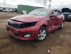 KIA Optima salvage cars for sale: 2015 KIA Optima LX