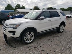 Ford Explorer salvage cars for sale: 2018 Ford Explorer Limited