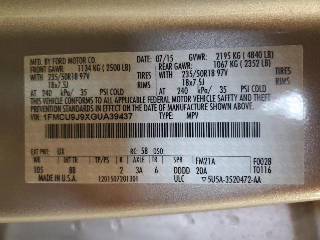 2016 Ford Escape Titanium