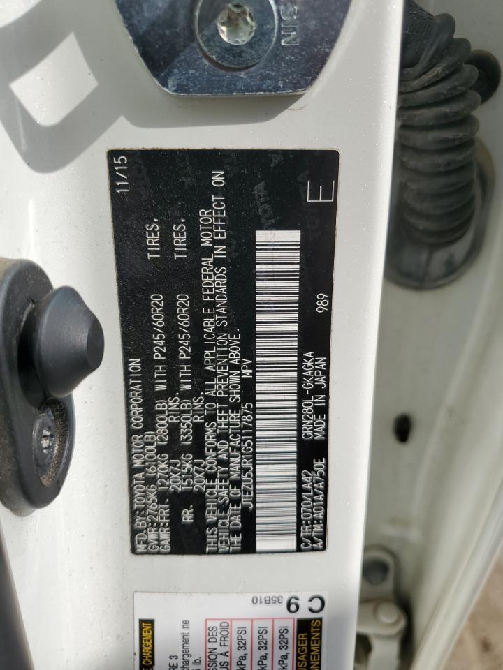 2016 Toyota 4runner SR5