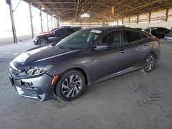 Honda salvage cars for sale: 2017 Honda Civic EX