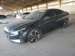 Hyundai salvage cars for sale: 2021 Hyundai Elantra Limited