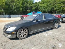 Salvage cars for sale from Copart Austell, GA: 2007 Mercedes-Benz S 550