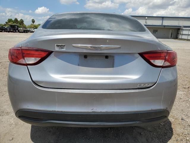 2016 Chrysler 200 LX