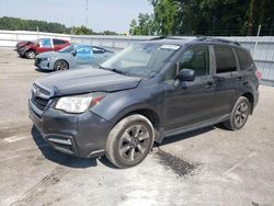 Subaru Forester salvage cars for sale: 2017 Subaru Forester 2.5I Premium