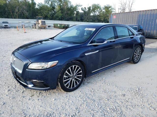 2017 Lincoln Continental Select