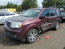 Honda Pilot salvage cars for sale: 2014 Honda Pilot Touring