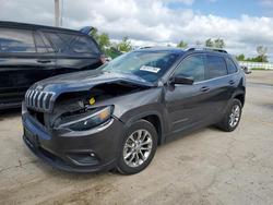 Jeep salvage cars for sale: 2021 Jeep Cherokee Latitude LUX